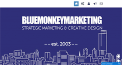 Desktop Screenshot of bluemonkeymarketing.com